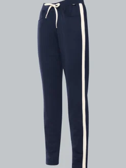 Jogginghose mit kontrastfarbigen Akzenten Navy
