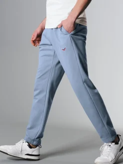 Jogginghose mit praktischem Kordelzug Pearl-blue