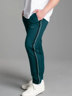 Jogginghose mit Seitenstreifen Saphir