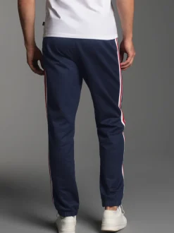 Jogginghose mit Seitenstreifen Navy