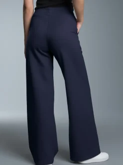 Jogginghose mit weitem Bein Navy