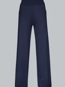 Jogginghose mit weitem Bein Navy