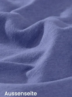 Kapuzenjacke Enzian-melange