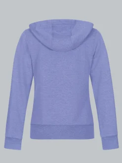 Kapuzenjacke Enzian-melange
