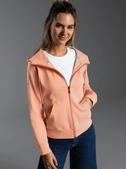 Kapuzenjacke Puder