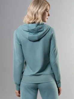 Kapuzenjacke Seegras