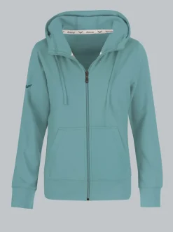 Kapuzenjacke Seegras