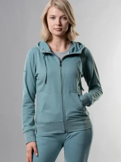 Kapuzenjacke Seegras
