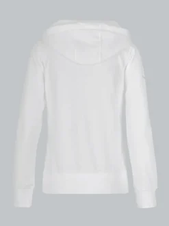 Kapuzenjacke Weiss