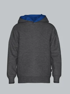 Kapuzenpullover mit Kängurutasche Anthrazit-melange