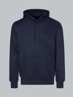 Kapuzenshirt aus Sweat-Qualität Navy