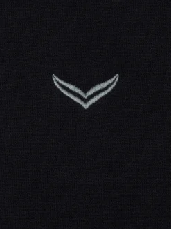Kapuzensweatshirt aus Biobaumwolle Schwarz