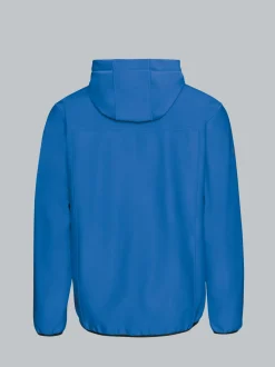 Klassische Softshell–Kapuzenjacke Electric-blue