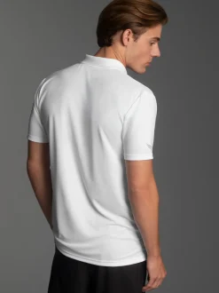 Klassisches Poloshirt COOLMAX® Weiss