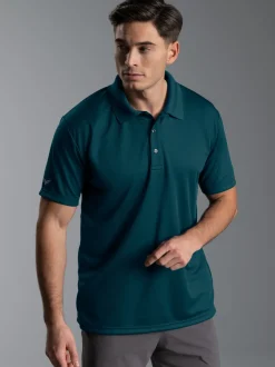 Klassisches Poloshirt COOLMAX® Saphir