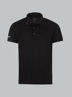 Klassisches Poloshirt COOLMAX® Schwarz