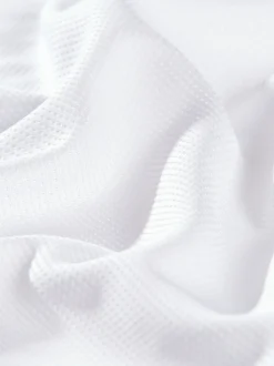 Klassisches Poloshirt COOLMAX® Weiss