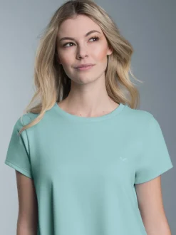 Kleid in Piqué-Qualität Gletscher