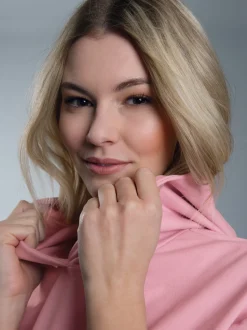 Kurzarm Hoodie Lilie
