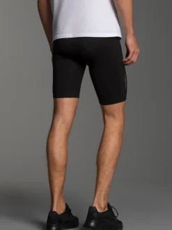 Kurze Radlerhose Schwarz