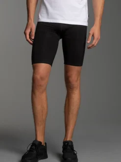 Kurze Radlerhose Schwarz