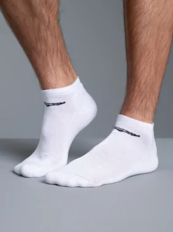 Kurzschaft-Socken im Doppelpack Weiss