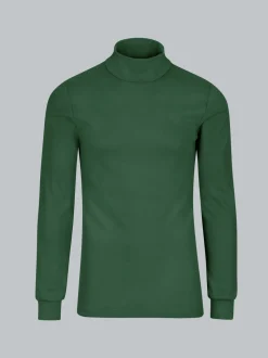 Langarm Ski- und Sport-Rollkragenpullover Efeu