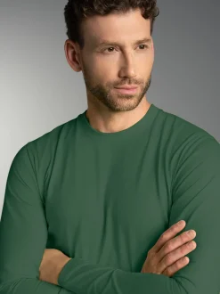 Langarmshirt aus 100% Baumwolle Efeu