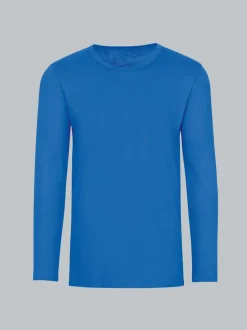 Langarmshirt Electric-blue