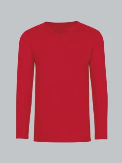 Langarmshirt Kirsch