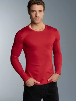 Langarmshirt Kirsch