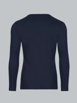 Langarmshirt Navy