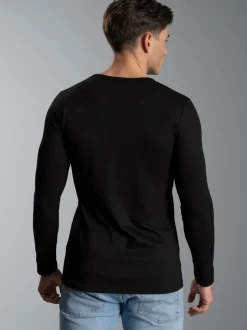 Langarmshirt Schwarz