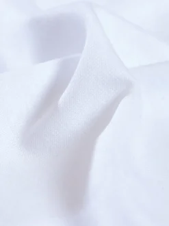 Langarmshirt Weiss
