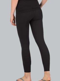 Lange Ski-/Sportunterhose Schwarz