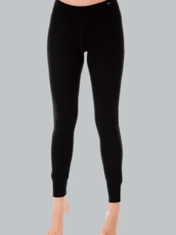 Lange Ski-/Sportunterhose Schwarz