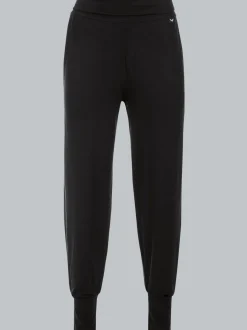 Lange Wellnesshose Schwarz