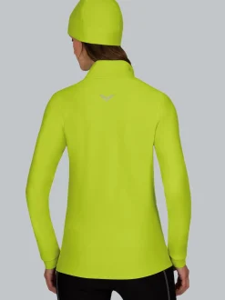Langärmeliges Sportshirt mit Reißverschluss Lemon