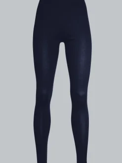 Leggings aus Baumwolle/Elastan Navy