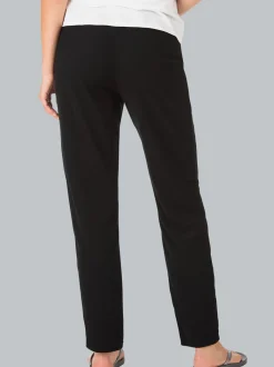 Leichte Fleece-Freizeithose Schwarz