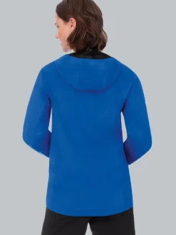 Leichte Regenjacke Electric-blue