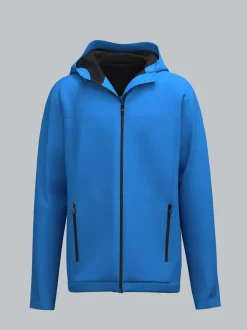 Leichte Regenjacke Electric-blue