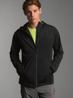 Leichte Regenjacke Schwarz