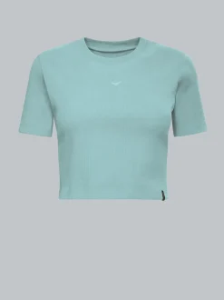 Modisches Crop-Top Gletscher