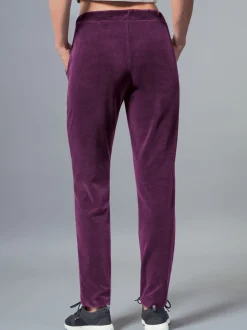 Nicki Hose Aubergine