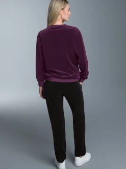 Nicki Jogginganzug Aubergine