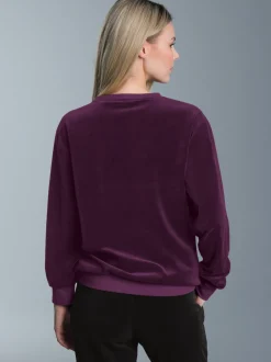 Nicky-Shirt Aubergine