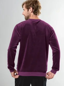 Nicky-Shirt Aubergine