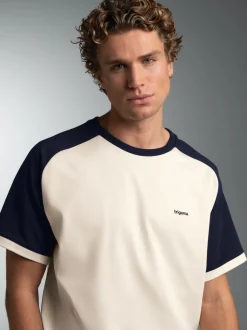 Oversized Raglan T Shirt Natur
