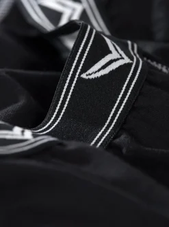 Pants aus Baumwolle/Elastan Schwarz